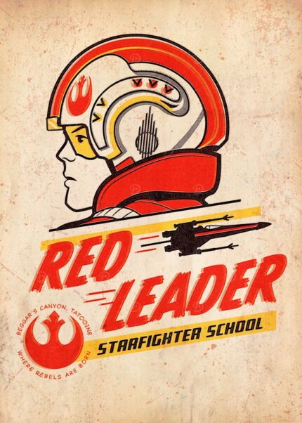 Starfighter School Starwars Poster
