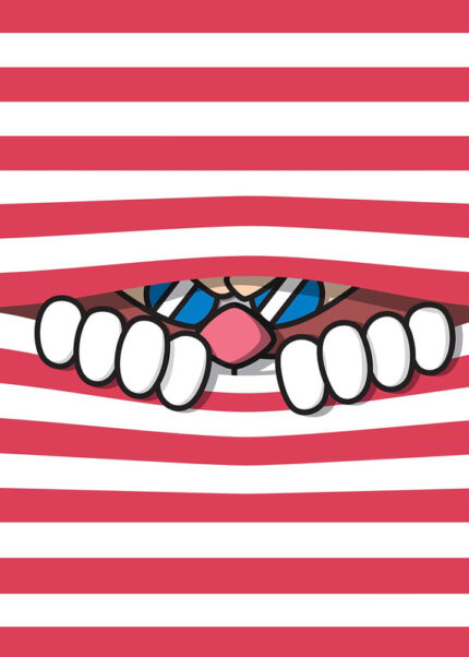 Stripes Dr Eggman Poster