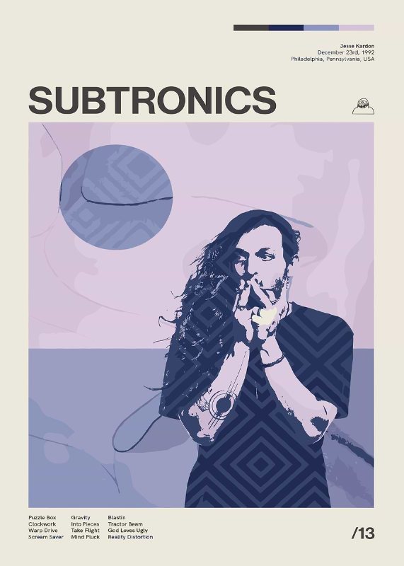 Subtronics Music Poster
