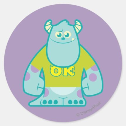 Sulley 2 Classic Round Sticker