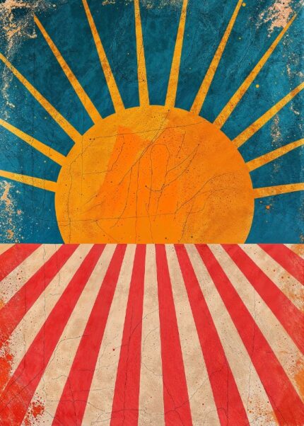 Sunburst Harmony Poster