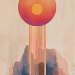 Sunrise Symmetry Poster
