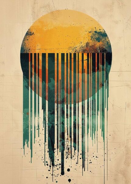 Sunset Meltdown Poster