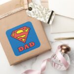 Super Dad Square Sticker