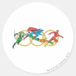 Super Powers™ Collection 11 Classic Round Sticker