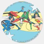 Super Powers™ Collection 14 Classic Round Sticker