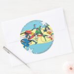Super Powers™ Collection 14 Classic Round Sticker