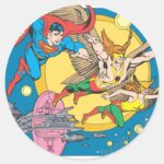 Super Powers™ Collection 15 Classic Round Sticker