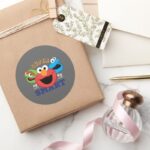 Super Smart Characters Classic Round Sticker