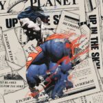 Superman Emerges from Daily Planet