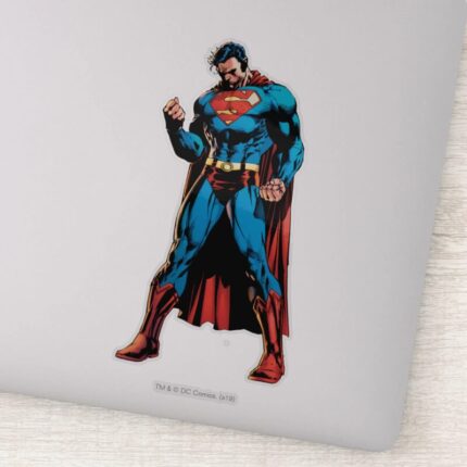 Superman Hand In Fist Sticker