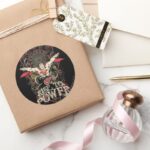 Superman Its Showtime Poster Classic Round Sticker