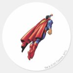 Superman 36 Classic Round Sticker