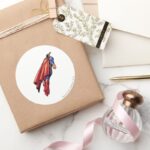 Superman 36 Classic Round Sticker