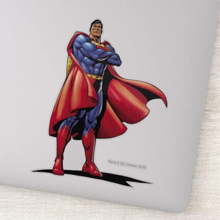 Superman Arms Crossed Sticker