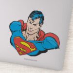 Superman Bust Smile Sticker
