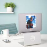 Superman Look Up Pose Sticker