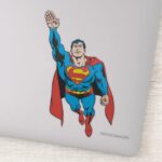 Superman Right Arm Raised Sticker
