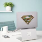 Superman S Shield Camouflage Logo Sticker