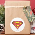 Superman S Shield Superman Logo Classic Round Sticker