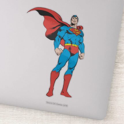Superman Standing Tall Sticker