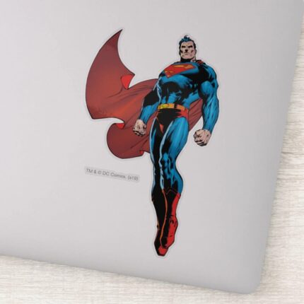 Superman Stands Tall Sticker