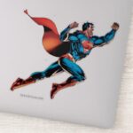 Superman Yells Sticker