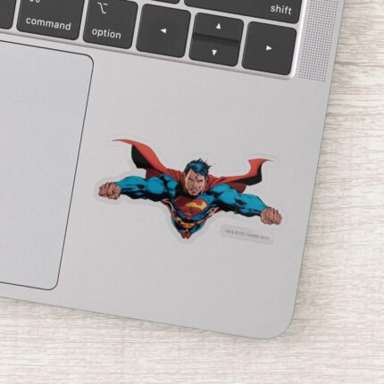 Superman Cape Flies Sticker