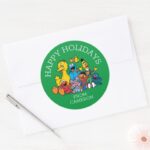 Sweet Sesame Street Merry Christmas Gift Tag