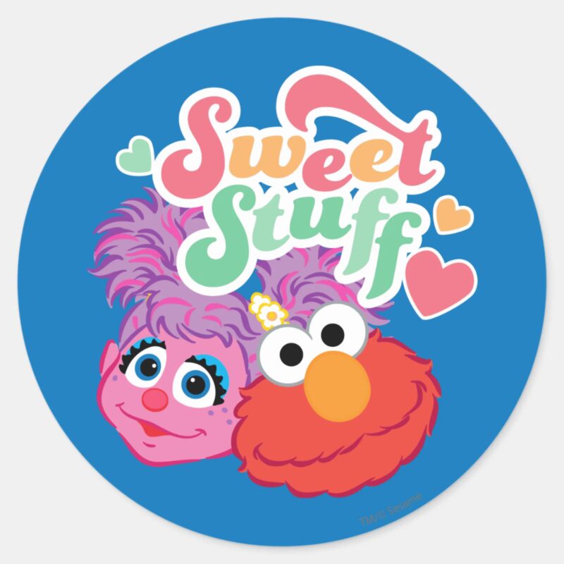 Sweet Stuff Character Classic Round Sticker Sweet Stuff Character Classic Round Sticker