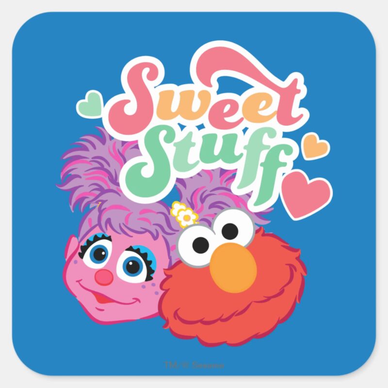 Sweet Stuff Character Square Sticker Sweet Stuff Character Square Sticker