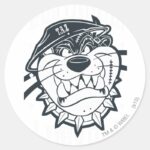 TAZ™ Rebel Classic Round Sticker