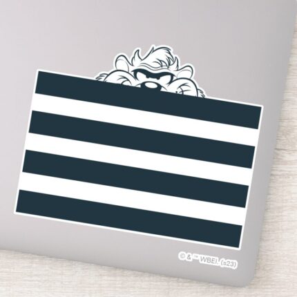 TAZ™ Hiding In Stripes Sticker