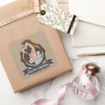 TAZ™ Outta Control Square Sticker