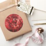 TAZ™ Sinister Classic Round Sticker