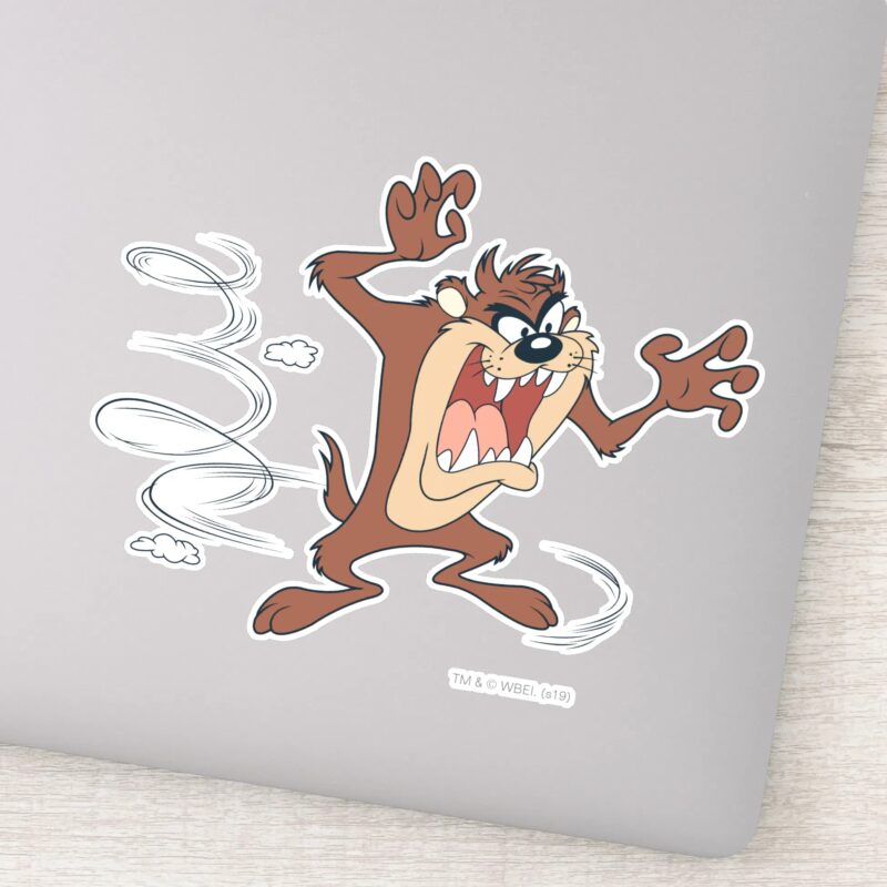 TAZ™ Spin Grab Sticker TAZ™ Spin Grab Sticker