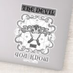 TAZ™ The Devil You Know Sticker