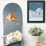 TAZ™ Flying Through The Air Sticker