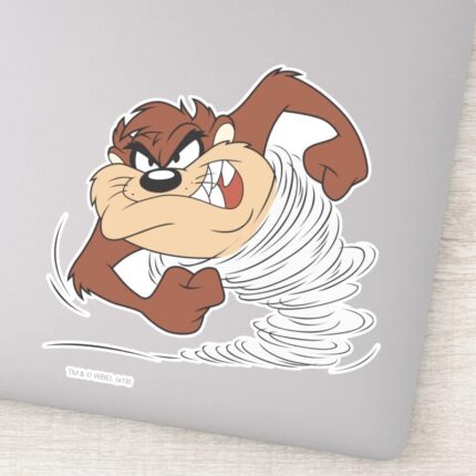 TAZ™ Spinning Fast Sticker