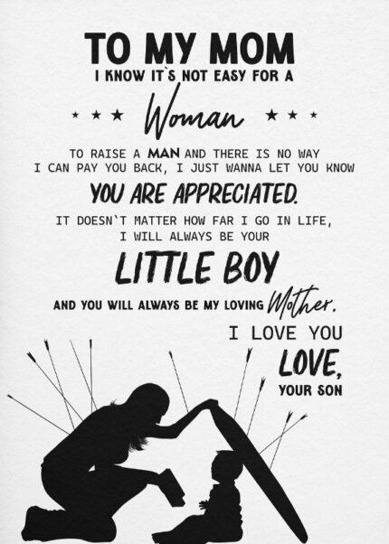 TO MY MOM Poster