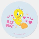 TWEETY™ Bee Mine Classic Round Sticker