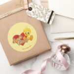 TWEETY™ Love Bird Classic Round Sticker