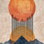 Tangerine Eclipse Poster