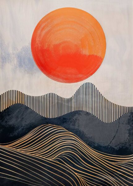 Tangerine Tide Poster