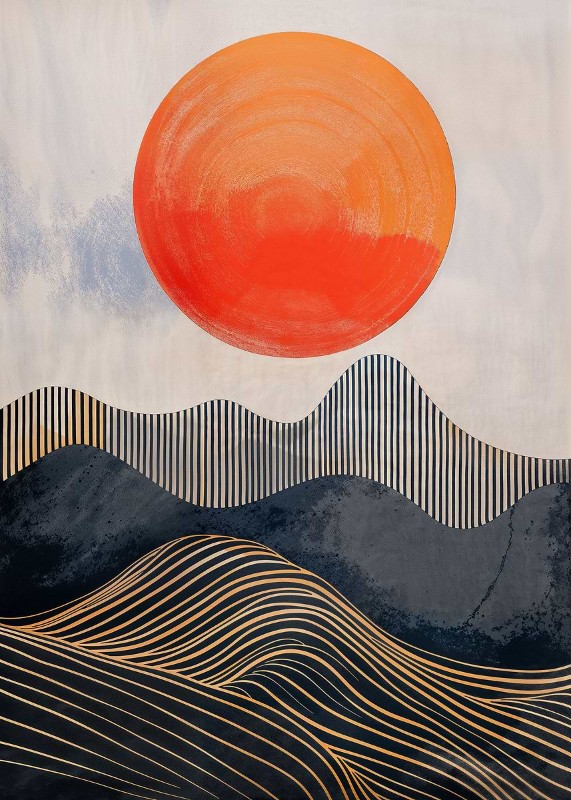 Tangerine Tide Poster