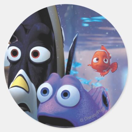 Tank Gang Classic Round Sticker