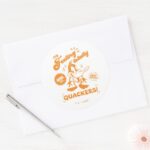 Tasty Retro DAFFY DUCK™ Classic Round Sticker