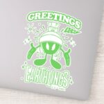 Tasty Retro MARVIN THE MARTIAN™ Sticker