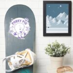 Tasty Retro Porky Pig Sticker