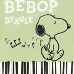 The Bebop Beagle Peanuts Poster